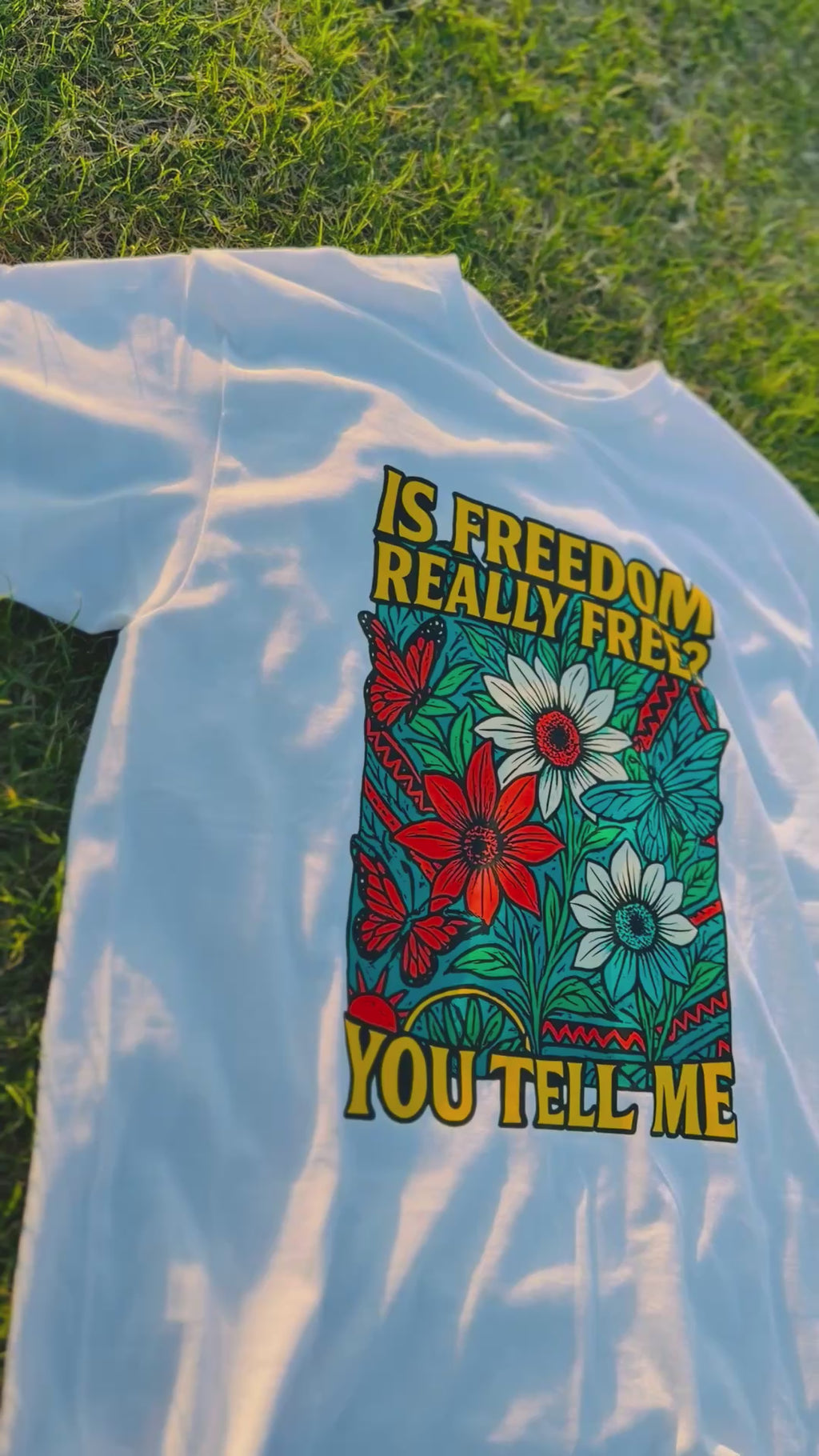 Freedom Flower Shirt